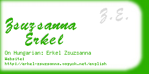 zsuzsanna erkel business card